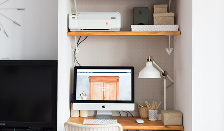 Más vale una imagen…: 10 escritorios que aprovechan el espacio