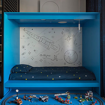 Дизайн детской в космическом стиле | Child room cosmic style