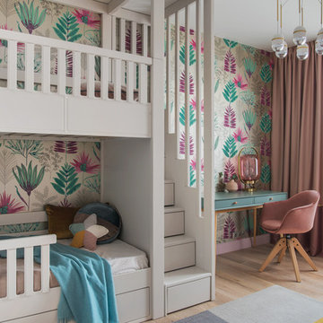 Пастель и геометрия - Квартира для семьи с двумя детьми