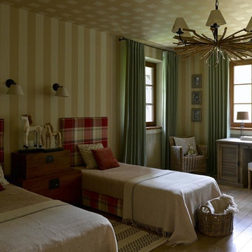 Спальня в стиле Прованс, Дом в подмосковье (Проект Марии Пилипенко и Екатерины Ф