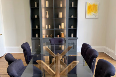 Photo of a contemporary dining room in Other.