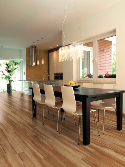 Contemporary Dining Room by Floors USA