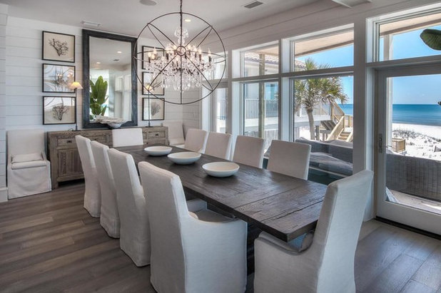 Beach Style Dining Room by Scenic Sotheby's International Realty