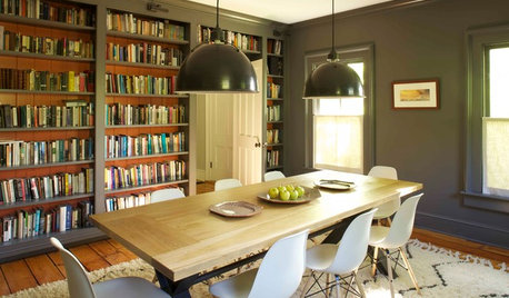 Dinner and a Good Book: 12 Double-Duty Dining Rooms