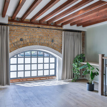 2 bedroom flat renovation in a converted river-side Wapping warehouse, Matt