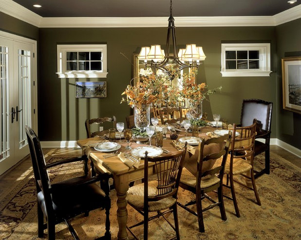Traditional Dining Room by Witt Construction