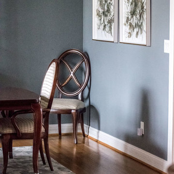 2018 | Lake Forest Freshen Up: Living Room + Dining Room