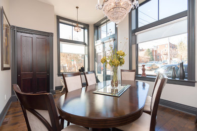Example of a dining room design in St Louis