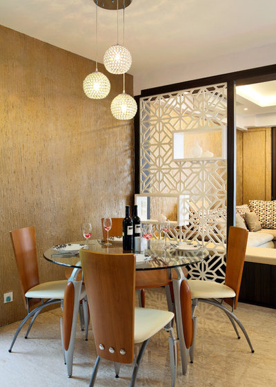 Eclectic Dining Room by The Interior Place (S) Pte Ltd