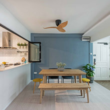 Houzz Tour: Country Style Goes Modern in This Flat's Radical Reno