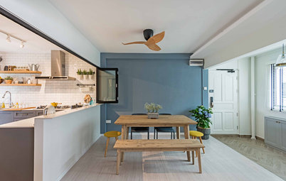 Houzz Tour: Country Style Goes Modern in This Flat's Radical Reno