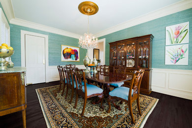 Inspiration for a dining room remodel in Houston