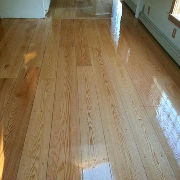 7″ Pegged Red Oak Hardwood Floors in Hudson, MA