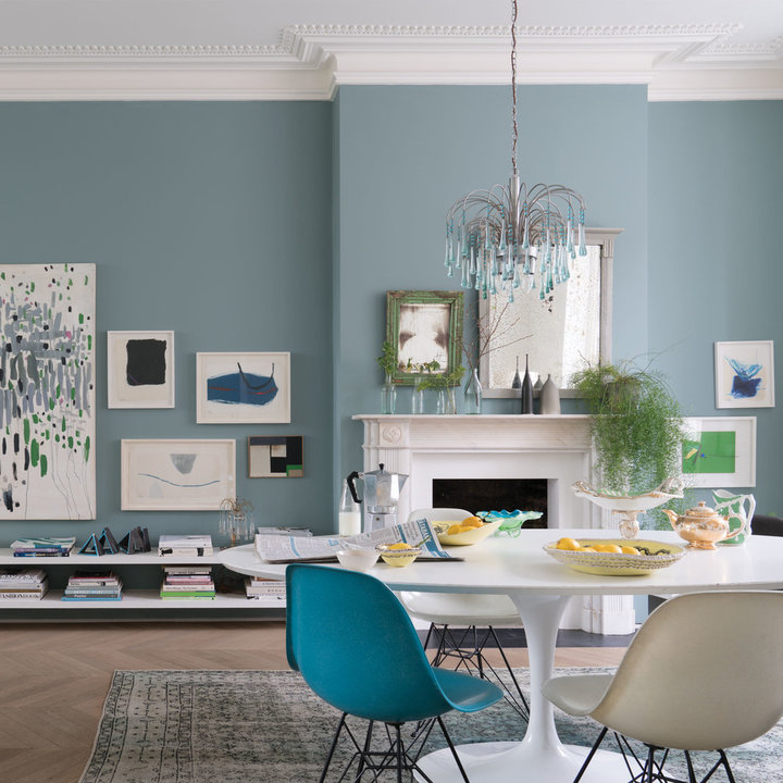 Oval Room Blue Photos & Ideas Houzz
