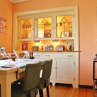 Dining room - eclectic dining room idea in Seattle