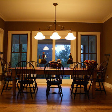 A Simple Farmhouse Dining Room in Hume, Virginia