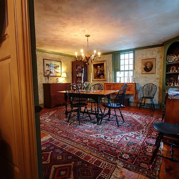 A Stunning Restored 1795 Twin Chimney Colonial