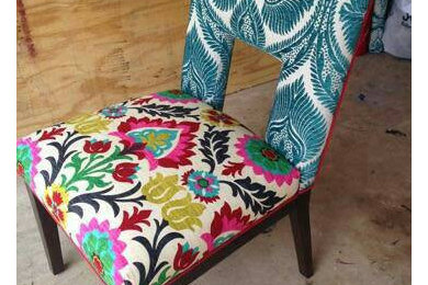 Adelante Ikat Coffee Dining Chairs