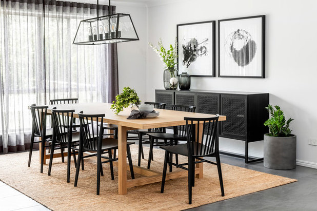 Contemporary Dining Room by Darren James Interiors