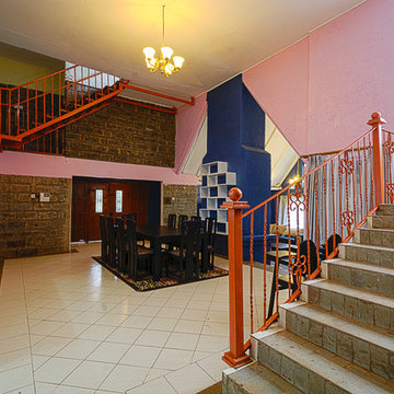 Alternate view of Lobby after decor works