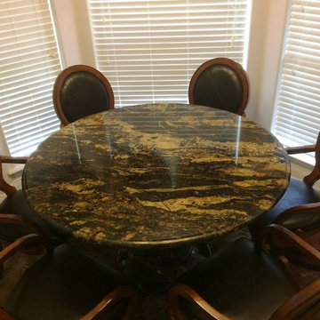 Amarello Spectrus Granite Table