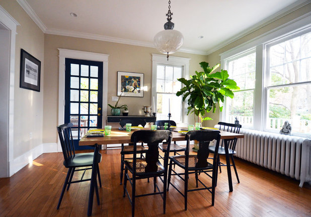 Eclectic Dining Room by Nicole Lanteri Design