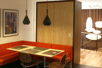 Example of a dining room design in Grand Rapids