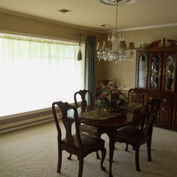 Ann's living room and dining room