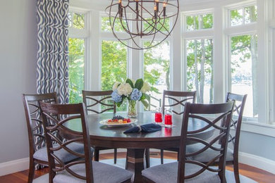 Transitional dining room photo in Baltimore