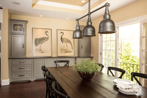 Transitional Dining Room by Alair Homes Decatur