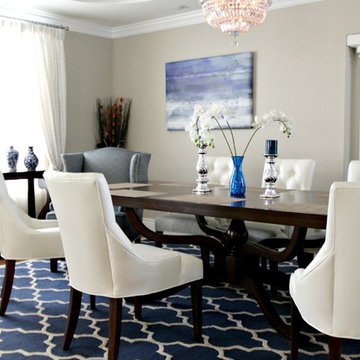 Antebellum Home Transitional Style Dining Room