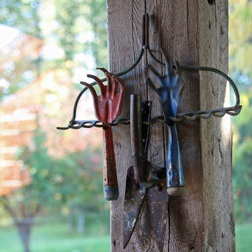 Antique garden tools