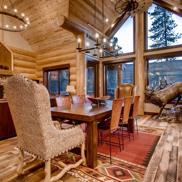 Apre Ski Spruce Log Cabin