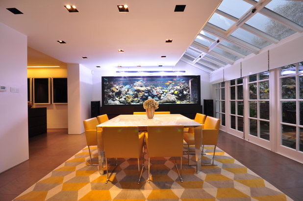 Contemporary Dining Room by Aquarium Architecture