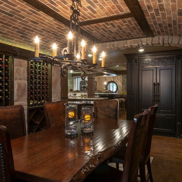 Architectural Justice - Wine Room, Kitchen & Bar with Floor Heating