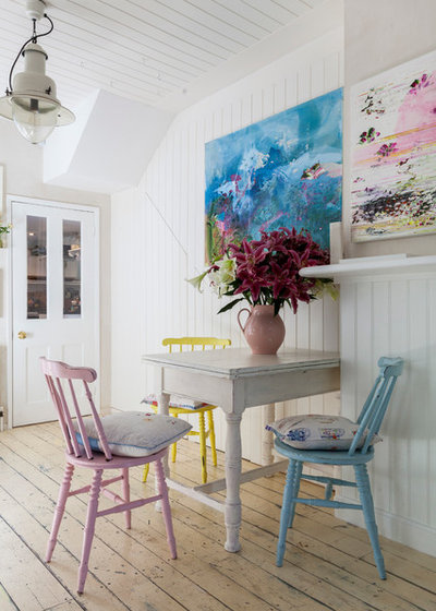 Shabby-chic Style Dining Room by Chris Snook