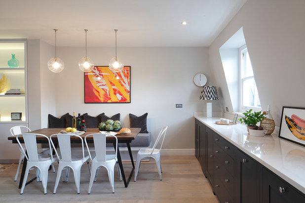 Contemporary Dining Room by Jess Lavers Design