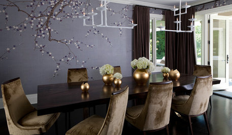 Color Feast: When to Use Purple in the Dining Room