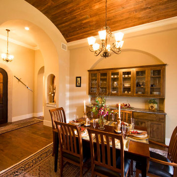 Austin Custom Home - Flintrock - Tuscan Villa