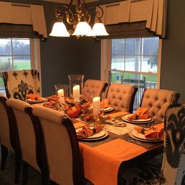Autumn Dining Room Tablescape