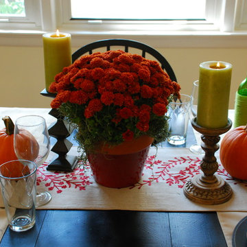 Autumn Dining Table setting
