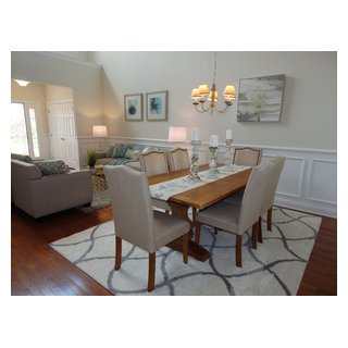 Avon Model Town Home, Fairfield County, CT - Transitional - Dining Room - Bridgeport - by PJ and ...