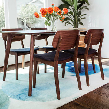 Awesome Mid-Century Modern Apartment Dining Rooms!