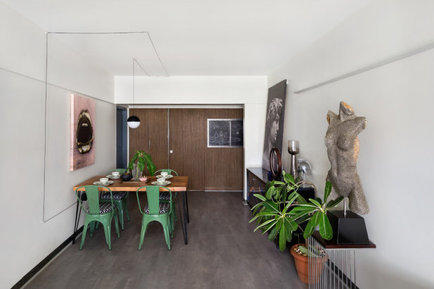 Contemporary Dining Room by Jason Wadhwani Design Studio