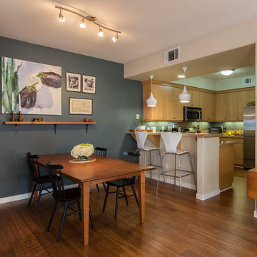 Bamboo Flooring & Carpeted Stairs - San Jose, CA