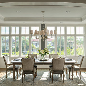 Beach Park Custom Home - Dining Room Morning