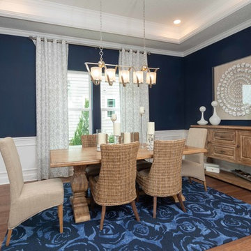 Beach Style Dining Room