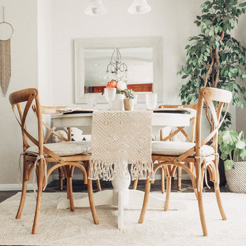 Beachy Breezy Boho Dining Nook