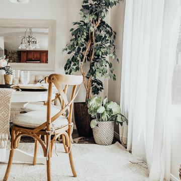 Beachy Breezy Boho Dining Nook