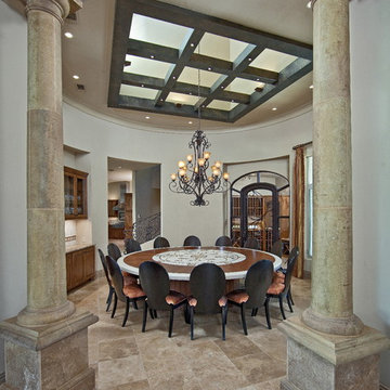 Beautiful Dining room with columns